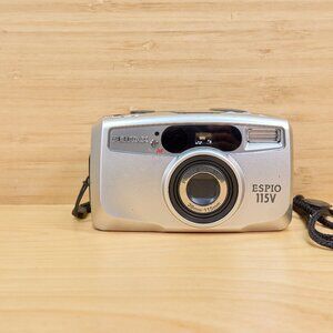 Pentax Espio 115V 35mm Point & Shoot Film Camera, 38-115 mm Zoom Lens